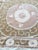 Mid-Century Modern Samarkand Suzani Tablecloth - Embroidered Textile For Sale - Image 3 of 9