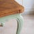 French Country Style Mint Green Dining Table with Inlaid Top, 1920s For Sale - Image 18 of 18
