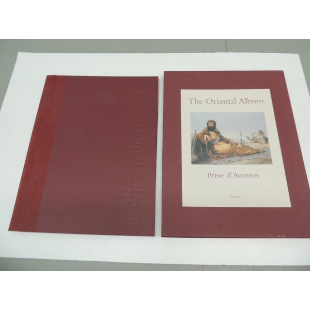 The Oriental Album vintage coffee table book inside a cover box In 1848, Emile Priss D'Averne contributed 30 lithograph...