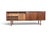 Mid 20th Century Danish Modern Low Brazilian Rosewood Credenza For Sale In San Francisco - Image 6 of 11