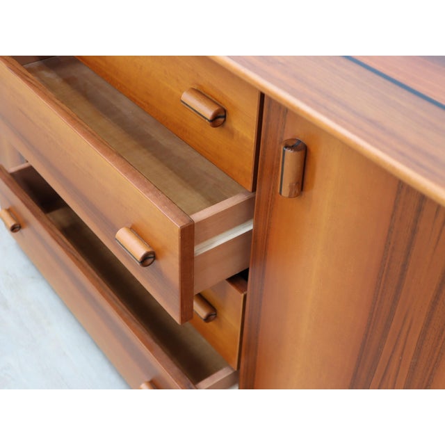 Modernist Brutalist Italian Geometric Sideboard, 1970s For Sale - Image 10 of 18