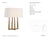 Ian K. Fowler by Visual Comfort Signature Scala Hand-Forged Bedside Lamp in Gilded Iron with Linen Shade Designer: Ian K....