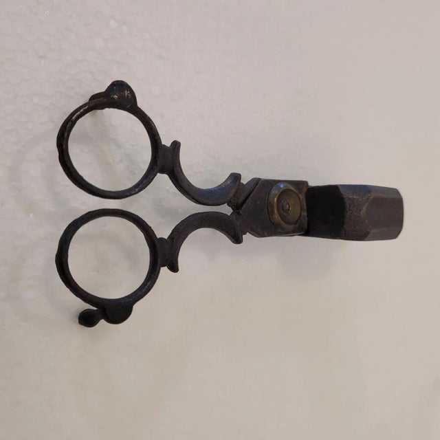 Black Candle Snuffer in Metal, 1900s For Sale - Image 8 of 13