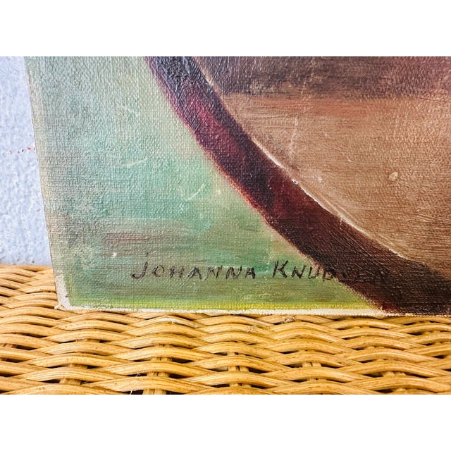 Avocado Vintage Still Life Painting For Sale - Image 8 of 10