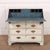White English Painted Secretaire with Brass For Sale - Image 8 of 11