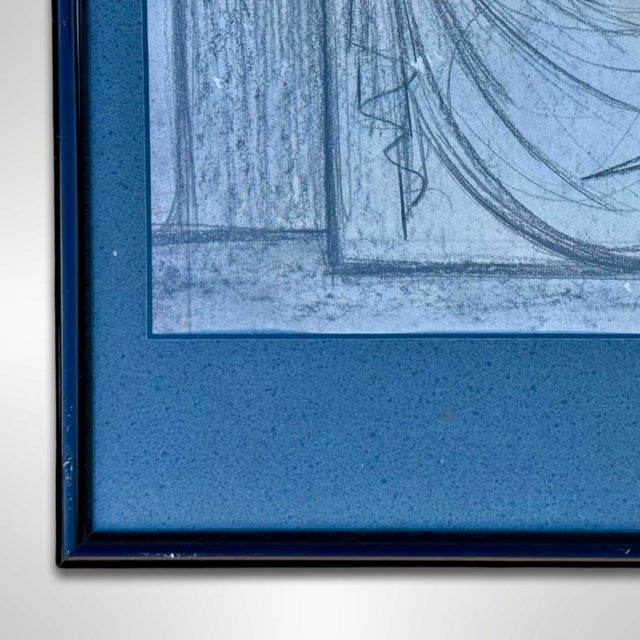 Vintage Subirachs Santa Cena 1987 Sagrada Familia Barcelona Original Print, Framed For Sale In San Diego - Image 6 of 12