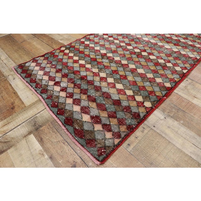 Textile Vintage Turkish Sivas Rug, 03'01 X 05'00 For Sale - Image 7 of 10