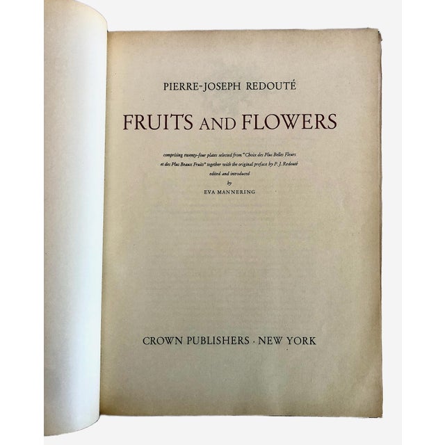 On offer is a 1956 book that presents 24 large-format color plates carefully selected from Pierre-Joseph Redouté’s...