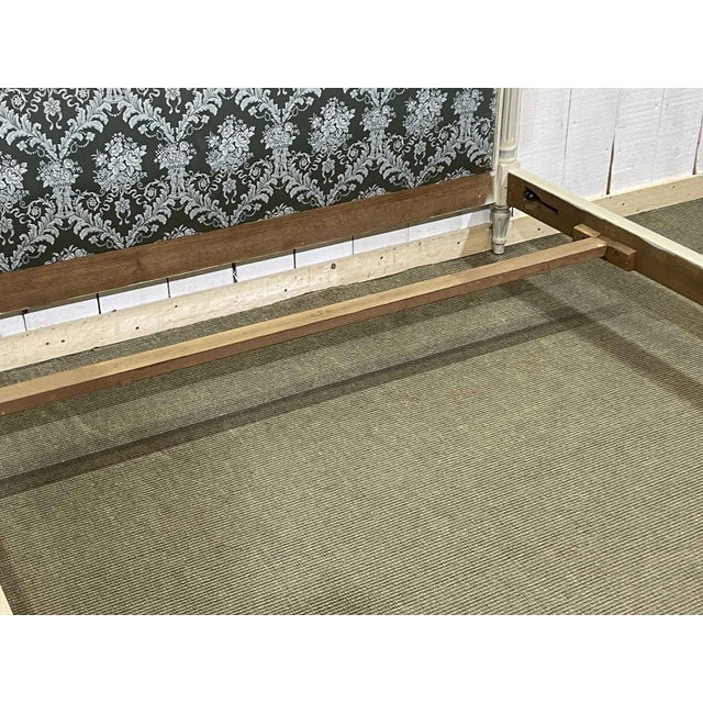 Louis XVI Bed in Beech For Sale - Image 3 of 12