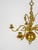 20th Century Swedish Brass Chandelier with Floral Motifs, 1920, in Very Good conditions. Designed 1920 to 1949 Up to 250V...