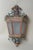 Hollywood Regency Italian Hand-Carved Lantern Wall Light, 1980s For Sale - Image 11 of 18