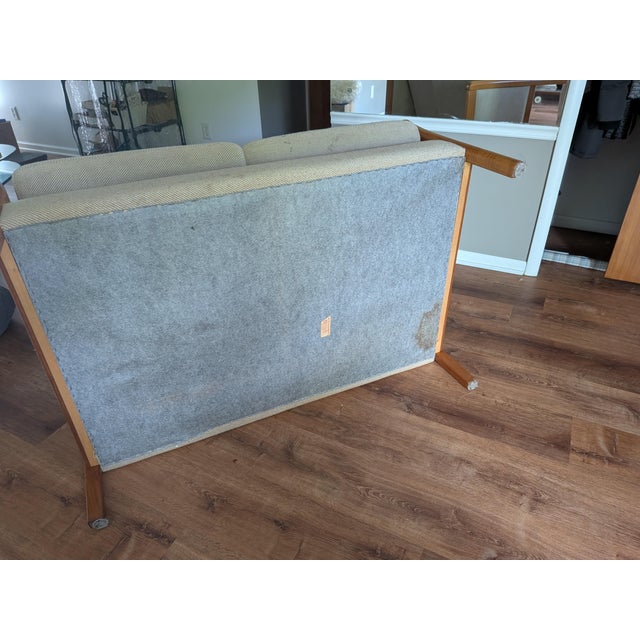 Stouby Mid Century Loveseat Sofa For Sale - Image 10 of 14
