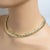 Vintage Tiffany & Co. Vannerie Basket Weave Yellow Gold Necklace For Sale In Philadelphia - Image 6 of 17