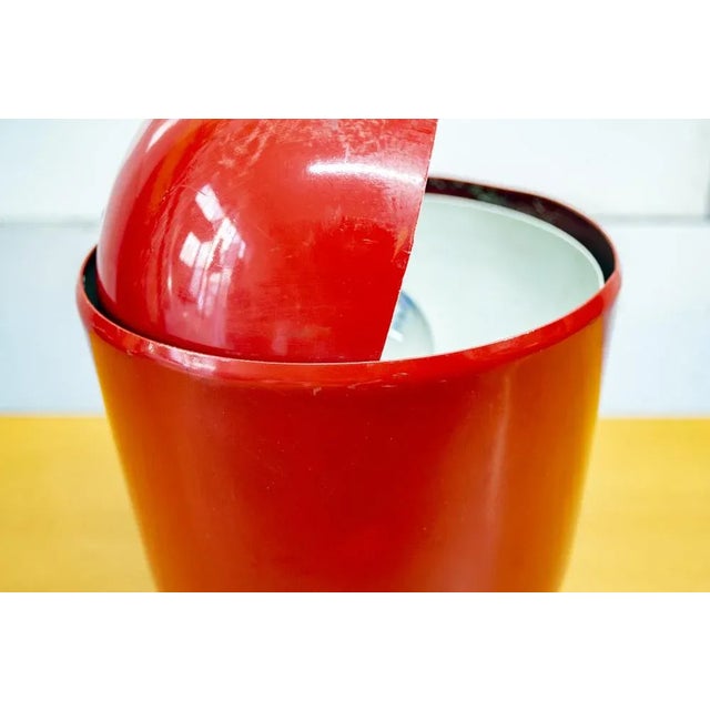 Lacquered metal table lamp. directable lampshade. helmet model stri imago dp designer imago dp manufacturer 1971 year this...