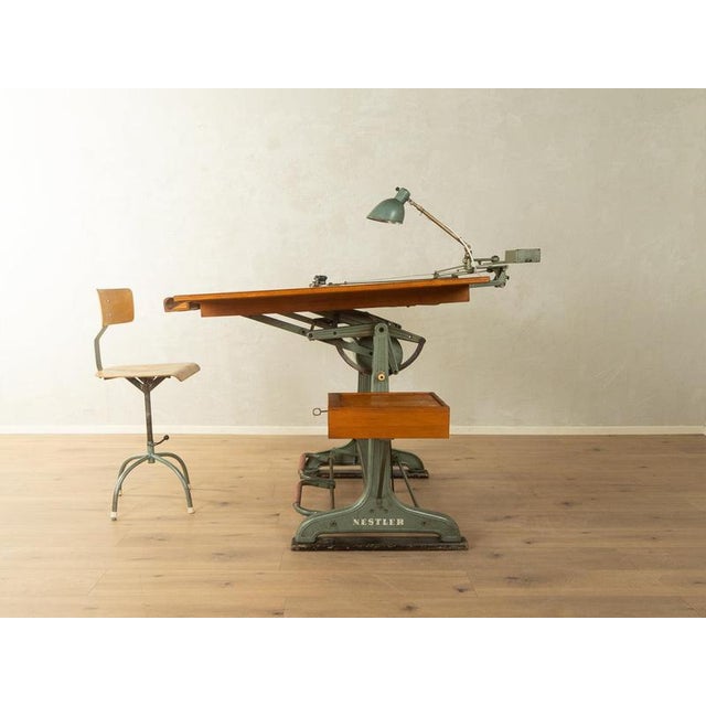 Vintage German Drafting Table from Nestler, 1950s For Sale - Image 4 of 18