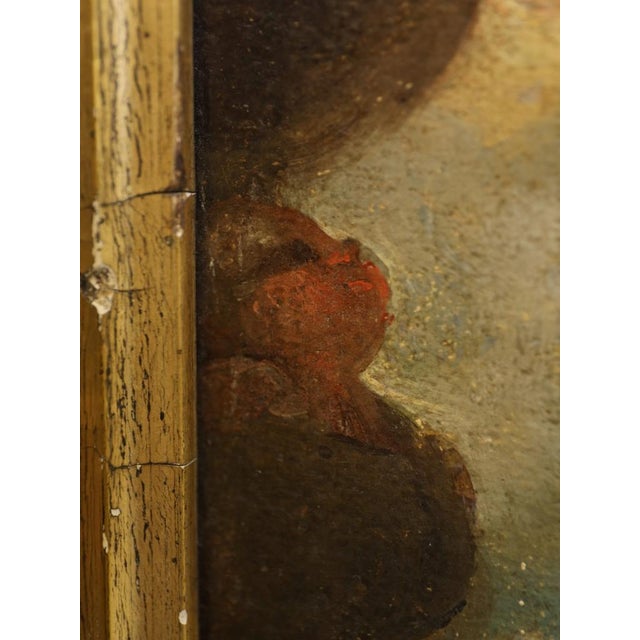 Figurative Composition, 18th Century, Oil Painting on Canvas, Framed, Set of 2 For Sale - Image 14 of 18