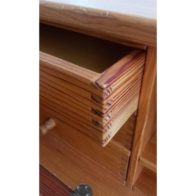 Desk and Chair in Oregon-Pine by Andreas Hansen for Hadsten, Set of 2 For Sale - Image 13 of 18