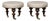 English Mahogany Stools with 19th Century Turned Legs on Casters, a Pair For Sale