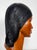 Brown Vintage Carved Wood Bust Made in Bolivia For Sale - Image 8 of 12
