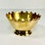 Vintage Hollywood Regency Art Deco Brass Crown Bowl After Mottahedeh For Sale - Image 6 of 10