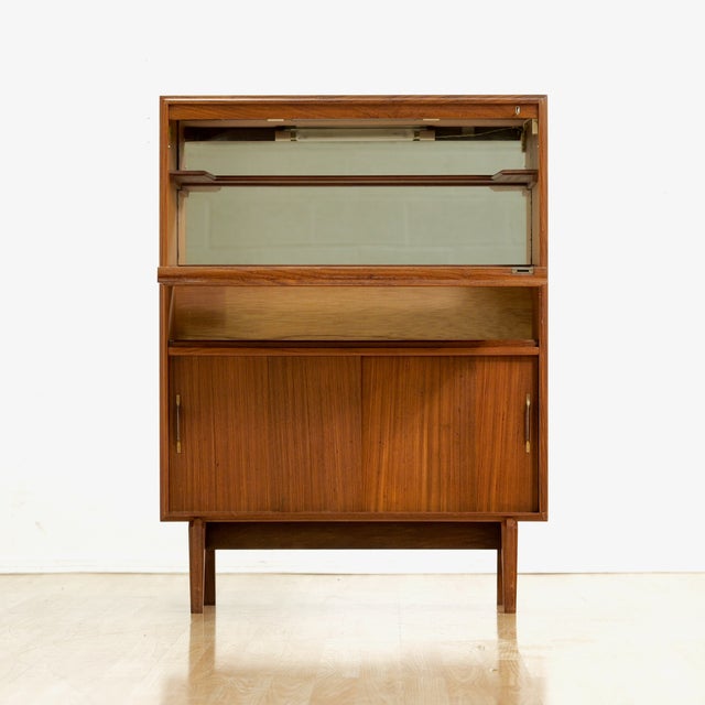 1960s 1960s Small Mid Century 'Multi-Width' Liquor Cabinet by Beaver & Tapley For Sale - Image 5 of 10