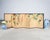 Fascinating Japanese six-panel folding Harimaze Byobu screen featuring Edo period antique calligraphy fragments and poem...