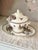 Antique Late 19th Century Terre de Fer Soup Tureen and Serving Plate with Fruit and Insect Decoration from Choisy Le Roi, Set of 2 For Sale - Image 4 of 18