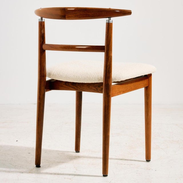 Rosewood Model 465 Dining Chairs by Helge Sibast and Børge Rammerskov for Sibast, 1960s, Set of 6 For Sale - Image 3 of 18