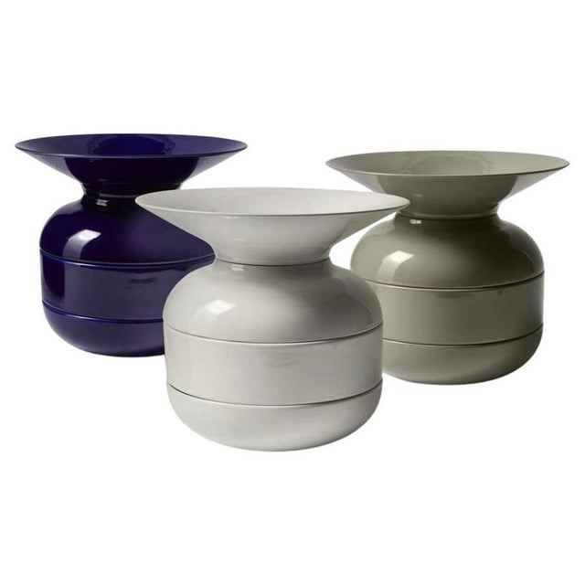 Torrecotta Vases by Davide Oldani and Attila Veres for Cassina, Set of 3 For Sale - Image 14 of 14