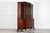Large English Flame Mahogany Breakfront Bookcase, 1920s For Sale - Image 3 of 18
