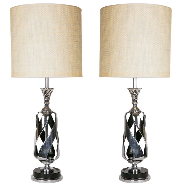 Vintage Table Lamps, 1970s, Set of 2 For Sale