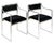 1970s Mid-Century Modern Italian Chrome and Velvet Chairs, 1970s, Set of 6, Set of 6 For Sale - Image 5 of 8