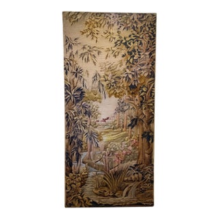 Vintage Verdure Landscape Tapestry Panel “La Source” For Sale