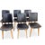 Vintage Scandinavian Chairs in Leatherette, 1960s, Set of 6 For Sale - Image 15 of 16