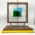 Metal Murano Glass Table Lamp from Febo, 1970s For Sale - Image 7 of 9