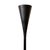 floor lamp. Iron and brass, with marble base. Two lights, one on top and an orientable one in the middle. Designed by...