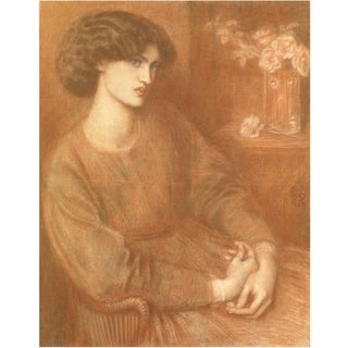Gabriel Charles Dante Rossetti, Portrait of Jane Morris, Serigraph For Sale