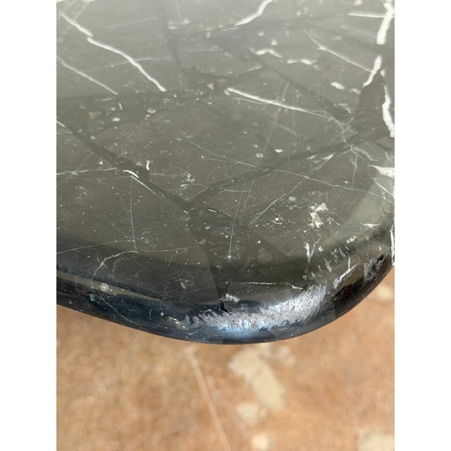 Vintage 1980's Black Marble Coffee Table For Sale - Image 14 of 14