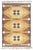 Doris Leslie Blau Vintage Swedish Flat Woven Rug by Ingegerd Silow For Sale