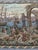 Vintage French Style Jacquard Port of Venice Tapestry in the style of Aubusson, 1970s For Sale - Image 3 of 18
