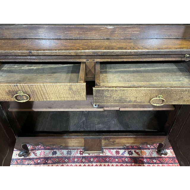 Antique Cabinet in Oak and Chestnut, 1700s For Sale - Image 11 of 18