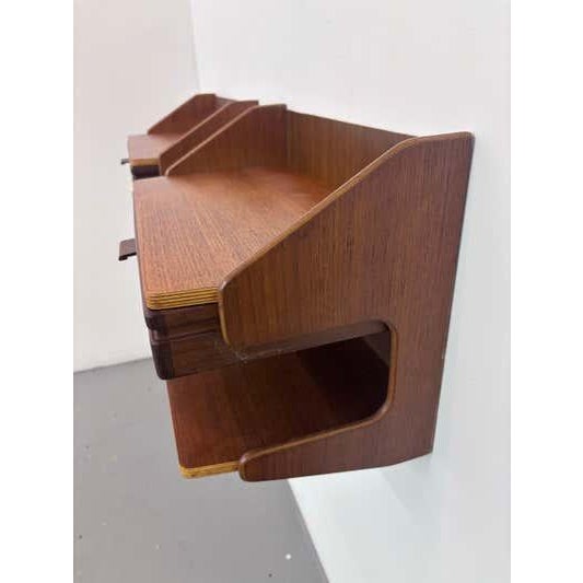 Danish Teak Nightstands in Hans J. Wegner Style, Mid-Century 1958, Pair For Sale - Image 17 of 17