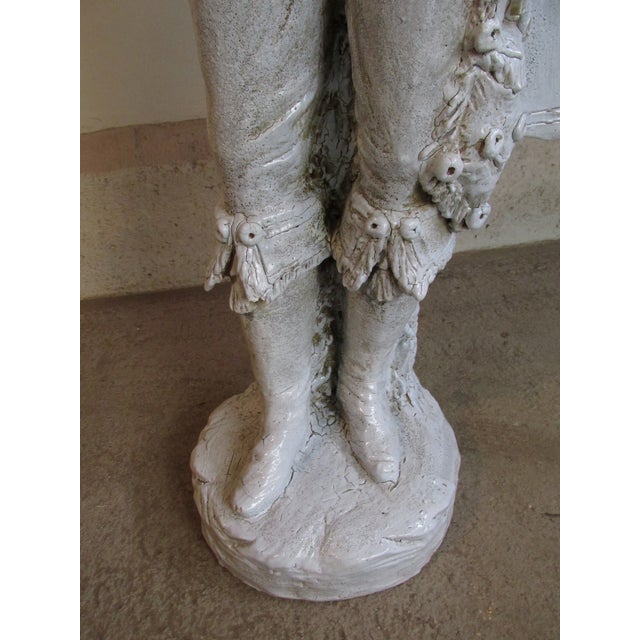 Large Mid Century Italian Ceramic Grenadier Sculpture For Sale - Image 10 of 15