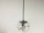 Glass Transparent Glass Pendant Lamp by Koch & Lowy for Peill and Putzler, 1960 For Sale - Image 7 of 13
