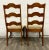 Vintage Broyhill French Style Ladderback Dining Chairs - Pair For Sale - Image 11 of 11