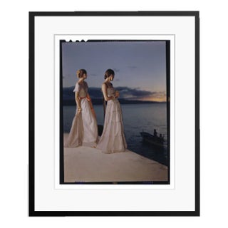 Toni Frissell, Evening Gowns at Sunset, C Print, Framed For Sale