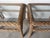 1970's Vintage Coastal Organic Whitewashed Rattan & Glass Top End Tables – A Pair For Sale - Image 12 of 15