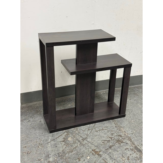 Modern Tiered Geometric Side Table For Sale - Image 12 of 12