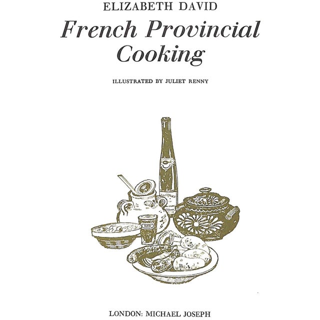 Traditional "French Provincial Cooking" 1984 David, Elizabeth For Sale - Image 3 of 8
