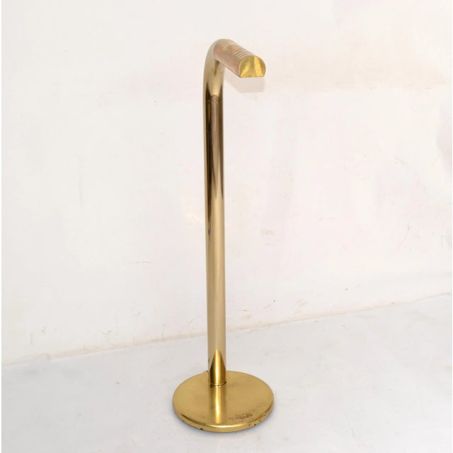 Mid-Century Modern Rainbow Lamp Co. Space Age Bronze Floor Lamp Designed by Jim Bindman 1970 America For Sale - Image 3 of 13
